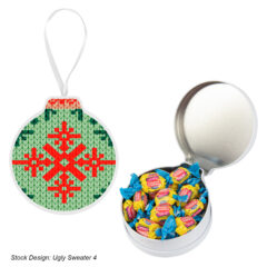 Ornament – Full Color Tin with Optional Filler - 1913_WHT_Gum_Colorbrite