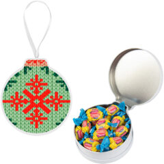 Ornament – Full Color Tin with Optional Filler - 1913_WHT_Gum_Colorbrite