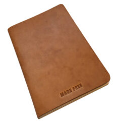 Made Free® Leather Journal – 4.5″ x 6.75″ - LeatherJournalCamel001