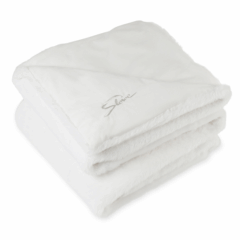 Luxe Faux Fur Throw Blanket - Luxe Faux Fur Throw Blanket 8211 White