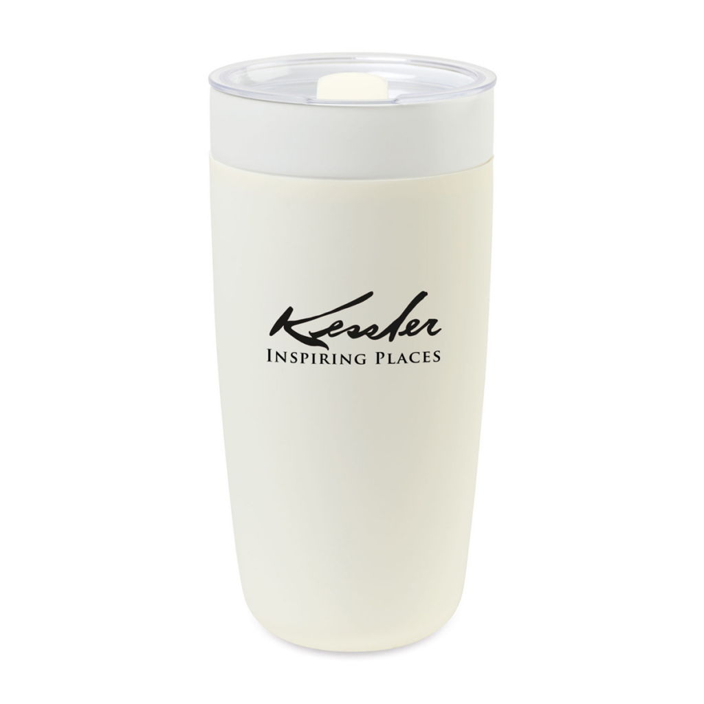 W&P Insulated Ceramic Tumbler – 20 oz - W038P Insulated Ceramic Tumbler -20 oz 8211 Cream