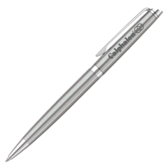 Waterman Hemisphere Ballpoint Pen - Waterman Hemisphere Ballpoint Pen 8211 Silver-Silver