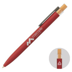 Reborn Recycled Aluminum Pen - mtr-red-7622_1