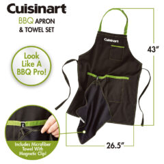 Cuisinart® BBQ Grill Chef Apron & Towel Set - renditionDownload 2