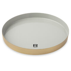 Be Home® Luxe Round Enamel Tray - renditionDownload