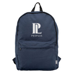 Glasgow RPET 300D Polyester Backpack - ugw-navy-blue-540_2