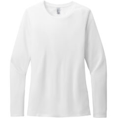 District ® Women’s Perfect Blend ® CVC Long Sleeve Tee - 1200W-null 3