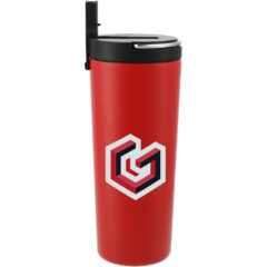 Thor Copper Insulated Tumbler With Straw Lid – 24oz - 1600-37-5