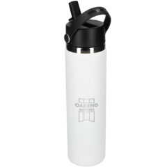 Hydro Flask® Wide Mouth Bottle with Flex Straw Cap- 24oz - 1601-96-3