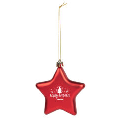 Ornament – Star - 1937_RED_Silkscreen
