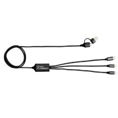 Charging Cable – 3 foot - 25156_BLK_Silkscreen