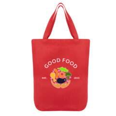 Chandler Cotton Tote Bag - 30080_RED_Colorbrite