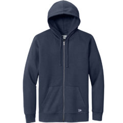 New Era ® Comeback Fleece Full-Zip Hoodie - 31715-TrueNavy-5-NEA551TrueNavyFlatFront-1200W