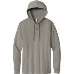 Allmade® Unisex Mineral Dye Organic Cotton Hoodie Tee - AL6305_DRIFTWOOD GREY_Flat_Front