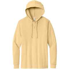 Allmade® Unisex Mineral Dye Organic Cotton Hoodie Tee - AL6305_GOLDEN WHEAT_Flat_Front