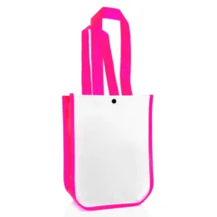 Designer Mini Tote Bag with Curved Corners - BG0811S_WTPK_Single_Blank1_552xprogressive