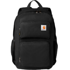 Carhartt ® 28L Foundry Series Dual-Compartment Backpack - CTB0000486_BLACK_Flat_Fronttif