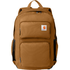 Carhartt ® 28L Foundry Series Dual-Compartment Backpack - CTB0000486_CARHARTT BROWN_Flat_Fronttif
