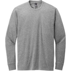 District ®Perfect Blend® CVC Long Sleeve Tee - DT109_GREY FROST_Flat_Front