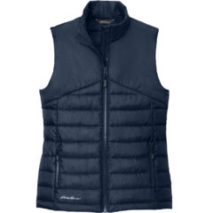 Eddie Bauer ® Ladies Quilted Vest - EB513_RIVER BLUE NAVY_Flat_Fronttif