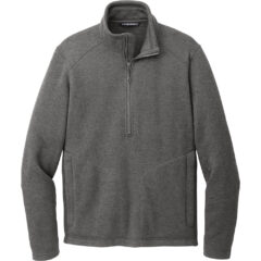 Port Authority® Arc Sweater Fleece 1/4-Zip - F426_GREY SMOKE HEATHER_Flat_Fronttif