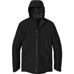 Port Authority® Venture Waterproof Insulated Jacket - J362_DEEP BLACK_Flat_Fronttif