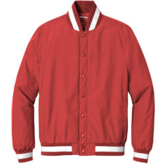 Sport-Tek® Insulated Varsity Jacket - JST58_Deep Red