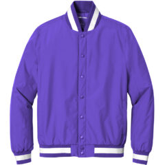 Sport-Tek® Insulated Varsity Jacket - JST58_Purple