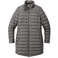 Port Authority® Ladies Horizon Puffy Long Jacket - L365_DEEP SMOKE_Flat_Fronttif