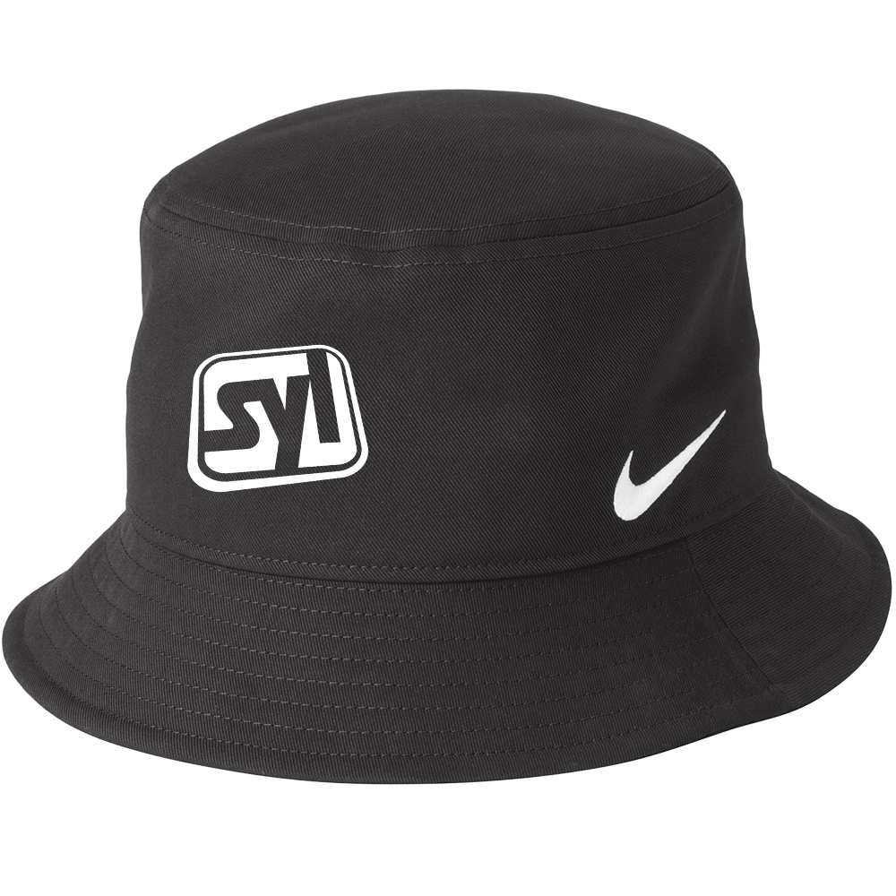 Nike Swoosh Bucket Hat - NKBFN6319_ANTHRACITE_Flat_Left logo