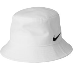 Nike Swoosh Bucket Hat - NKBFN6319_WHITE_Flat_Lefttif