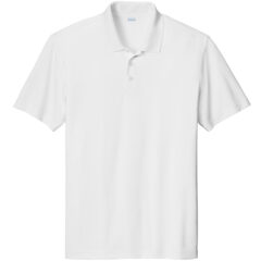 Sport-Tek® PosiCharge® Re-Compete Polo - ST725_WHITE_Flat_Fronttif