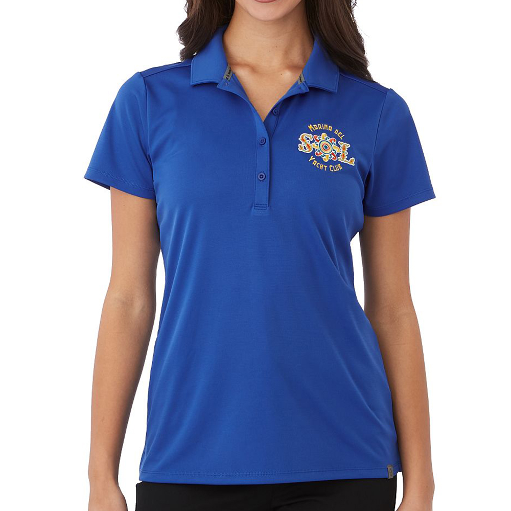 Women’s EVANS Eco Short Sleeve Performance Polo - TM96315-3