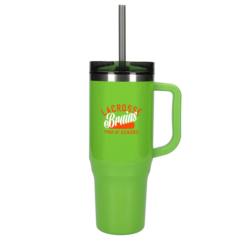 Thor Eco-Friendly Straw Tumbler – 40 oz - Thor Eco-Friendly Straw Tumbler 8211 40 oz 8211 Lime green