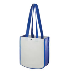 Reusable Fashion Tote Bag - blue