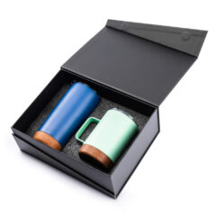 Azure Tumbler and Yukon Mug Gift Set - box