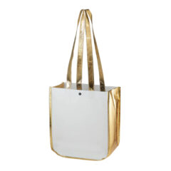 Reusable Fashion Tote Bag - gold