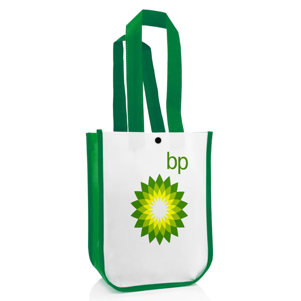 Designer Mini Tote Bag with Curved Corners - Show Your Logo