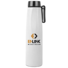 Recycled Stainless Steel Water Bottle – 25 oz - s927-00-front