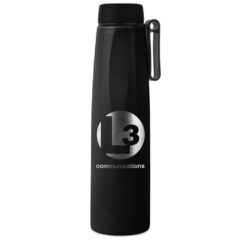Recycled Stainless Steel Water Bottle – 25 oz - s927-06-front