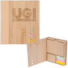 Bamboo Board Memo Pad and Sticky Note Set - t947-50-main