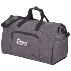 Wenger® RPET Garment Duffle Bag - wengerduffelsidepocket
