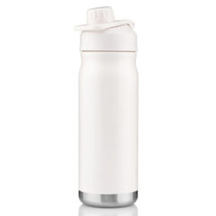 Patriot Vacuum Insulated Water Bottle – 20 oz - white
