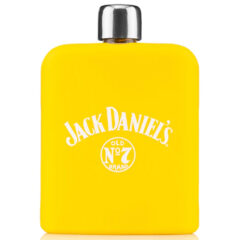 Hipster Flask Bottle – 6 oz - yellow