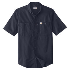 Carhartt® Rugged Professional™ Series Short Sleeve Shirt - 10274-Navy-5-CT102537NavyFlatFront-1200W