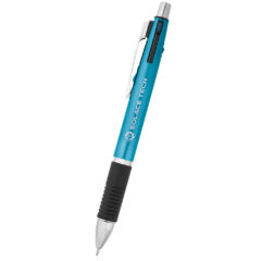 Four-in-One Pen and Pencil - 11185_METBLU_Silkscreen