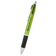 Four-in-One Pen and Pencil - 11185_METGRN_Silkscreen