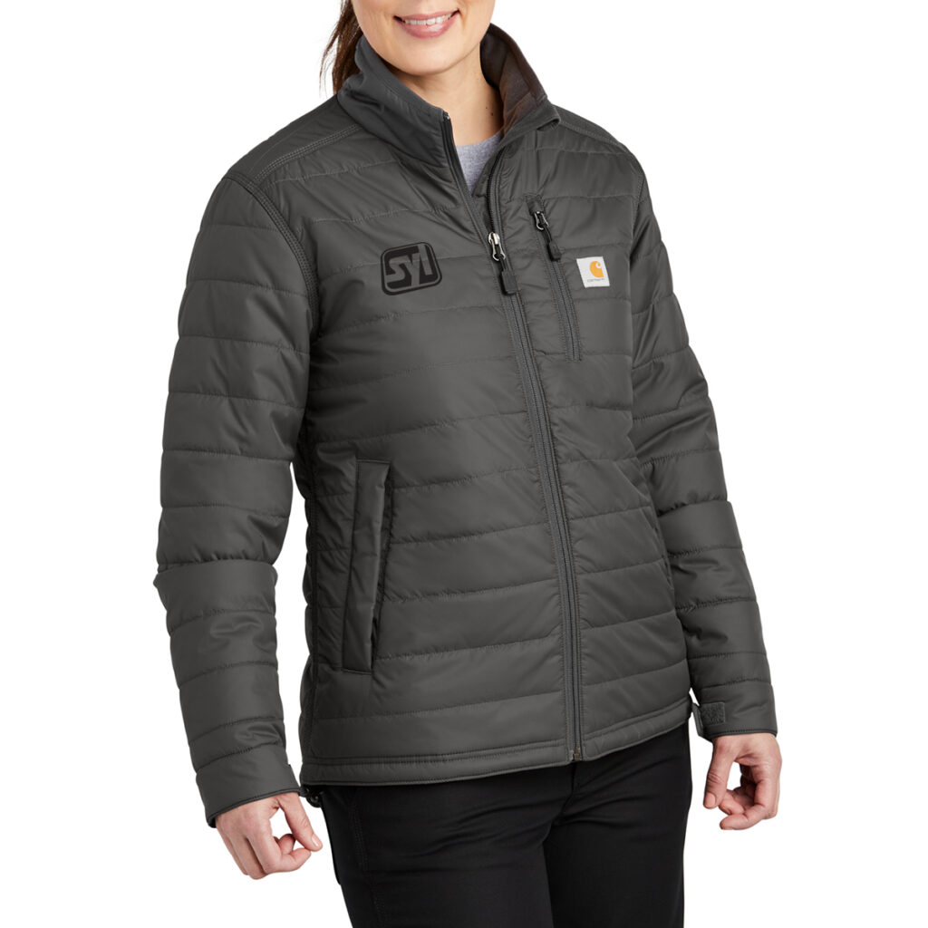 Carhartt® Women’s Gilliam Jacket - 23287-ShadowGrey-0-CT104314ShadowGreyFrontModel-1200W