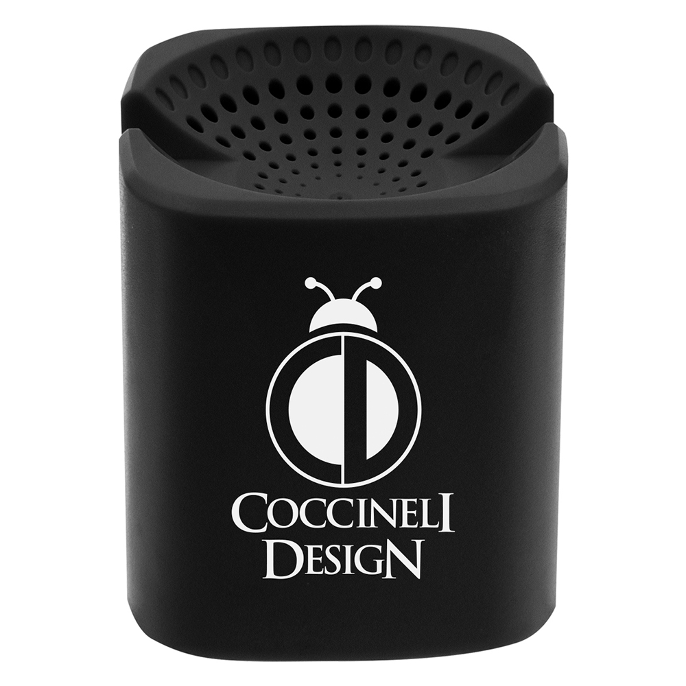 Coliseum Wireless Speaker - 2599_BLK_Padprint