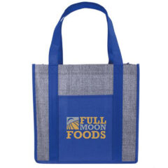 Laminated Heathered Non-Woven Grocery Tote - 63863070229e4b06466a0f75_laminated-heathered-non-woven-grocery-tote_550